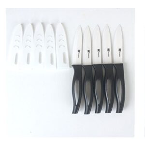 GAOGAO Kitchen Bar Ceramic Steak Knife Super Sharp Knifes 6pcs