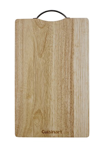 Cuisinart Rubberwood 15.5", 10" Cutting Board, One Size, Brown