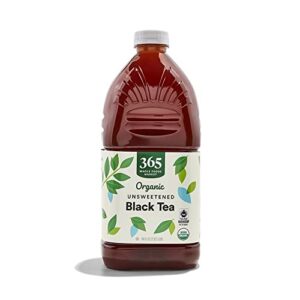 365 by whole foods market, organic unsweetened black tea, 64 fl oz