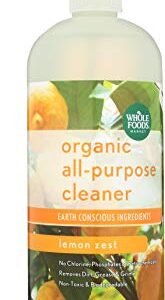 Whole Foods Market, Organic All-Purpose Cleaner, Lemon Zest, 32 fl oz