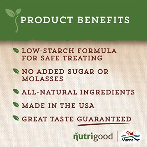 Nutrigood Low-Sugar Snax for Horses, Carrot/Anise