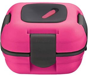 lunch box ~ pinnacle insulated leak proof lunch box for adults and kids - thermal lunch container with new heat release valve, 16 oz (pink)