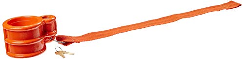 Eaglestar Keyed Alike Trailer King Pin Lock Trailer Lock (12, Orange)