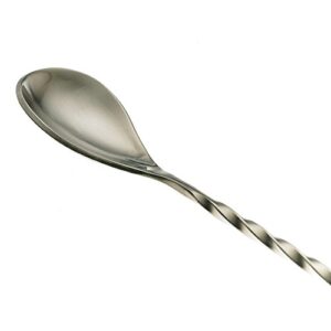 Barfly Teardrop Bar Spoon, End 11 13/16" (30 cm), Stainless Steel