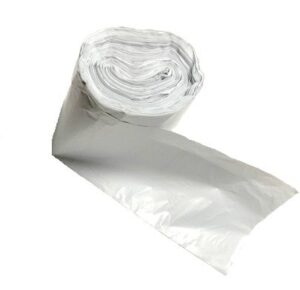 surface mount sanitary napkin receptacle liner, td1010, (1 roll, 50 bags)