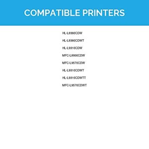 LD Products Compatible Toner Cartridges Replacements for Brother TN436 TN-436 Super HY Compatible with Brother MFC-L8900CDW HLL8360CDW HL-L9310CDW HL-L9310CD ( Black, Cyan, Magenta, Yellow, 5PK)