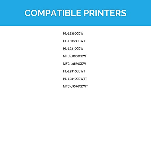 LD Products Compatible Toner Cartridges Replacements for Brother TN436 TN-436 Super HY Compatible with Brother MFC-L8900CDW HLL8360CDW HL-L9310CDW HL-L9310CD ( Black, Cyan, Magenta, Yellow, 5PK)