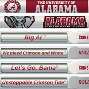 Greeting Pen College Pens- Alabama Crimson Tide Braggin' Rights Rotating Message 6 Pen Set 20502