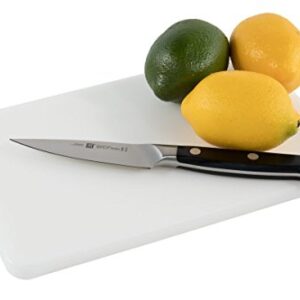 Plastic Bar Cutting Board for Restaurants, 3 Pack - 10 x 6 Inch, White