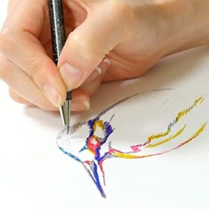Pentel Hybrid Dual Metallic Liquid Gel Roller Pen YK110/8-M - Pack of 8 Pens in 16 Shimmering Metallic Colours
