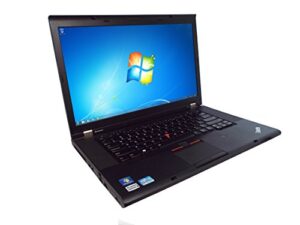 lenovo thinkpad t530 15.6" laptop pc, intel core i5-3320m 2.6ghz, 8gb ddr3 ram, 256gb ssd, win-7 pro x64