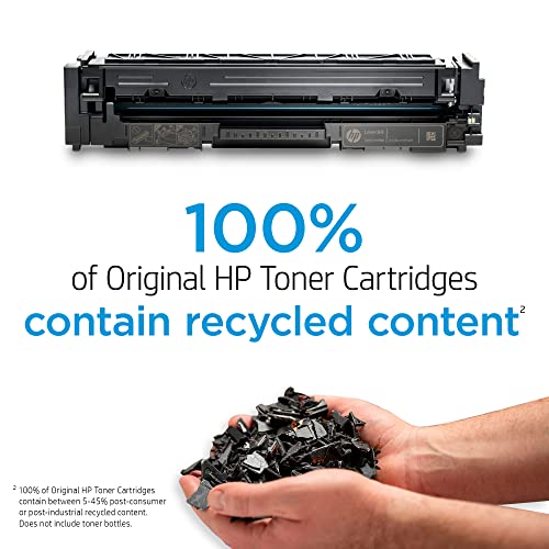 HP 202X Cyan High-yield Toner Cartridge | Works with HP Color LaserJet Pro M254, HP Color LaserJet Pro MFP M281 Series | CF501X