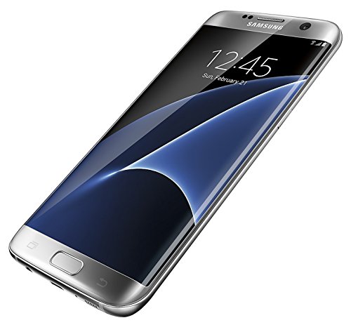 SAMSUNG Galaxy S7 Edge Verizon Wireless CDMA 4G LTE Smartphone w/ 12MP Camera and Infinity Screen - Silver