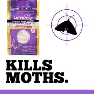 Reefer-Galler Moth-Tek Snowhite Lavender Scented Moth Ball Packets 12 oz (6)