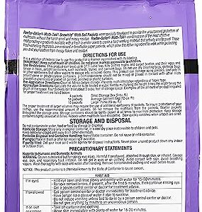 Reefer-Galler Moth-Tek Snowhite Lavender Scented Moth Ball Packets 12 oz (6)