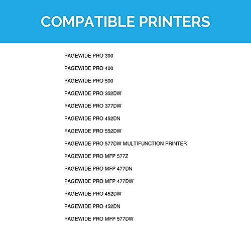 LD Compatible Ink Cartridge Replacement for HP 972A F6T80AN (Black)