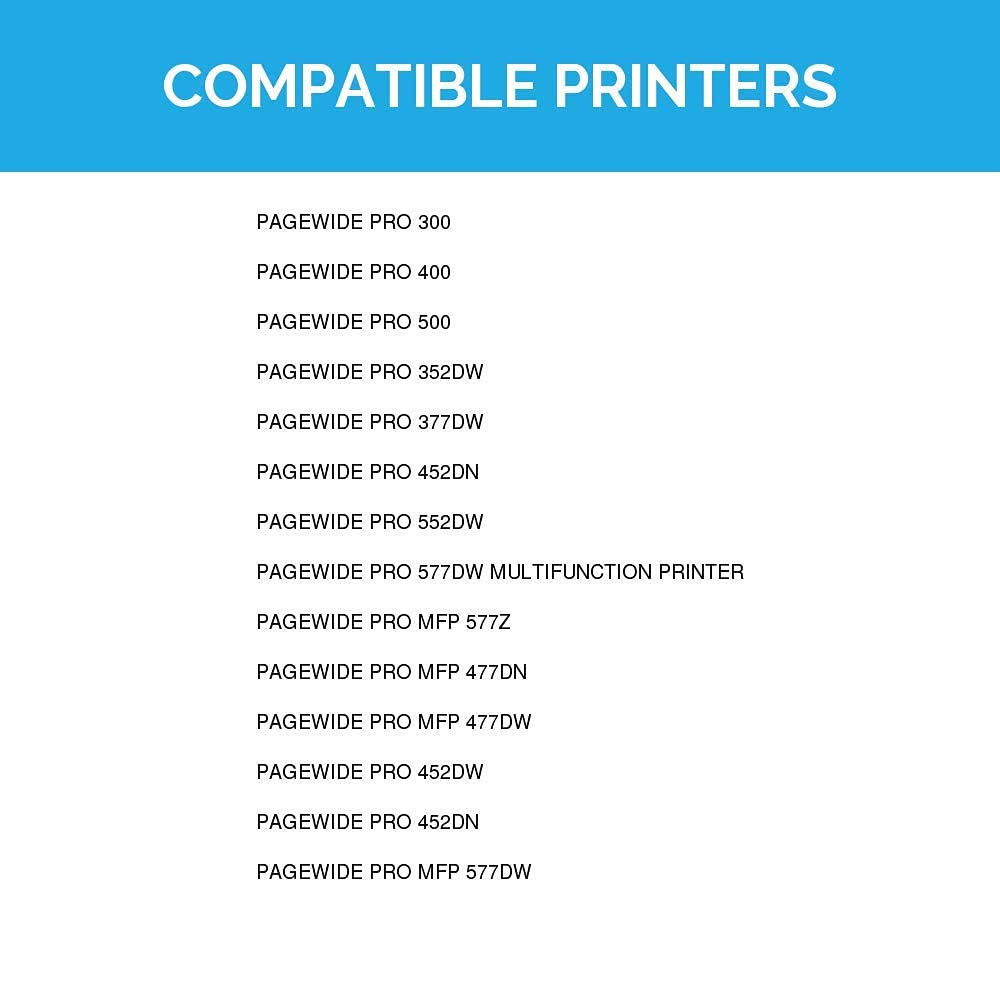 LD Compatible Ink Cartridge Replacement for HP 972A L0R86AN (Cyan)