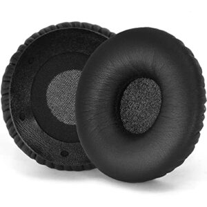hd v8 v10 v12 defean replacement ear pads ear cushion cover compatible with sol republic tracks hd v8 v10 v12 on-ear wired headphone, softer leather,high-density noise cancelling foam (black)