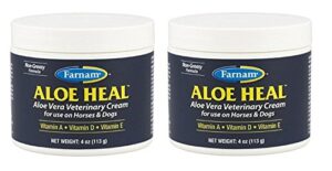 (2 pack) farnam aloe heal veterinary cream with aloe