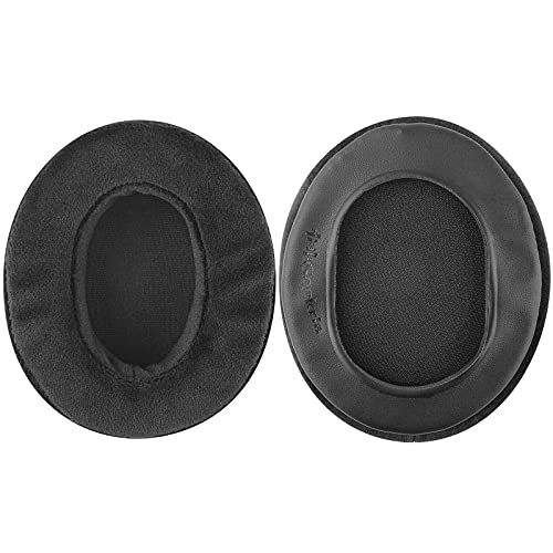 Geekria Comfort Velour Replacement Ear Pads for Sennheiser PC350, HD280 PRO, HD580, Urbanite XL Headphones Ear Cushions, Headset Earpads, Ear Cups Cover Repair Parts (Black)