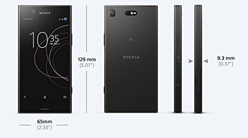 Sony Xperia XZ1 Compact - Factory Unlocked Phone - 4.6" Screen - 32GB - Black (U.S. Warranty)