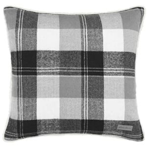 Eddie Bauer - Twin Comforter Set, Reversible Plaid Bedding with Matching Sham, Home Decor for Colder Months (Willow Dark Grey, Twin)