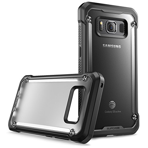 SUPCASE Samsung Galaxy S8 Active Case, Unicorn Beetle Series Premium Hybrid Protective Frost Clear Case for Samsung Galaxy S8 Active 2017 Release (Not Fit Regular Galaxy S8/S8 Plus) (Frost/Black)