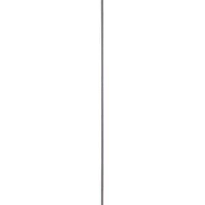 Catalina 20641-000 Traditional 3-Way Metal Torchiere Floor Lamp with White Plastic Shade, Silver Classic