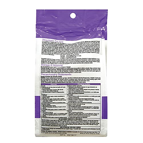 Enoz Lavender Scented Moth Ball Packets, Kills Clothes Moths, Carpet Beetles, Eggs and Larvae, 12 oz Resealable Bag