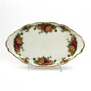 old country roses by royal albert, china serving tray, regal