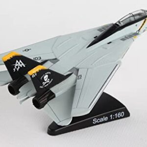 Daron Worldwide Trading Postage Stamp F-14 Tomcat Vf-103 Jolly Rogers 1/16o Scale Airplane Model, 144 months to 1000 months