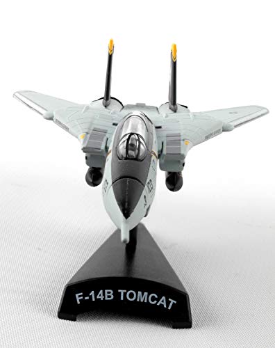 Daron Worldwide Trading Postage Stamp F-14 Tomcat Vf-103 Jolly Rogers 1/16o Scale Airplane Model, 144 months to 1000 months