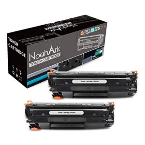 noahark 2 packs hp 79a cf279a compatible toner cartridge replacement for work for hp laserjet pro m12w m12a, mfp m26nw m26a printer (2 pack black)