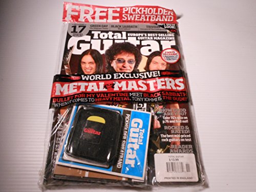 Total Guitar magazine (UK Publication) Issue 168 November 2007***with CD plus PICK and SWEATBAND*** (Bullet For My Valentine meet Black Sabbath on cover)[books,magazines, periodicals]