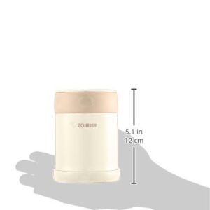 Zojirushi SW-EE35-CC Stainless Steel Food Jar, 11.8 fl oz (350 ml), Cream