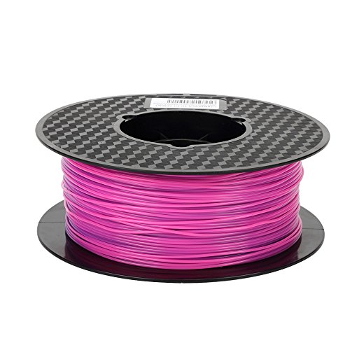 Purple Blue to Pink Color Change PLA Filament 3D Printer Filament Color Changing with Temperature 1.75 mm 1KG 2.2LBS Spool CC3D