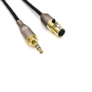 KetDirect Replacement Cable for AKG Q701 / K240 / K240S / K240MK II / K702 / K271s / K141 / K171 / K181 / K271 MKII/Pioneer HDJ-200 Headphones Audio Upgrade HiFi 4ft