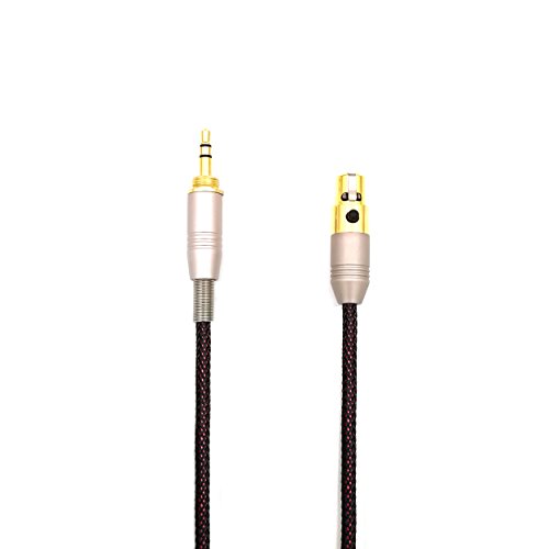 KetDirect Replacement Cable for AKG Q701 / K240 / K240S / K240MK II / K702 / K271s / K141 / K171 / K181 / K271 MKII/Pioneer HDJ-200 Headphones Audio Upgrade HiFi 4ft