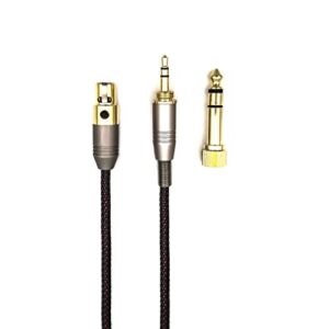 KetDirect Replacement Cable for AKG Q701 / K240 / K240S / K240MK II / K702 / K271s / K141 / K171 / K181 / K271 MKII/Pioneer HDJ-200 Headphones Audio Upgrade HiFi 4ft