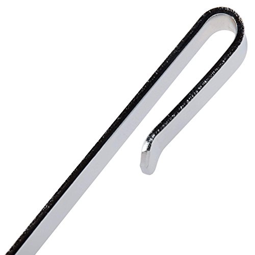 Omega Small Chrome Snap-On J-Hook for Wire Shelving