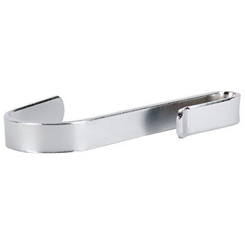 Omega Small Chrome Snap-On J-Hook for Wire Shelving