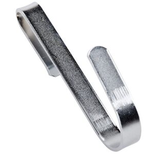 Omega Small Chrome Snap-On J-Hook for Wire Shelving