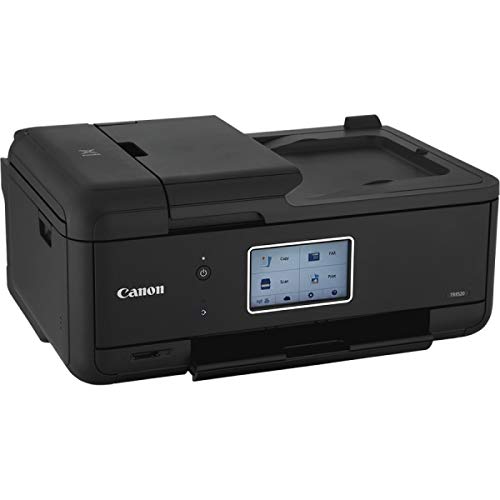 Canon TR8520 All-In-One Printer For Home Office |Wireless | Mobile Printing | Photo and Document Printing, AirPrint(R) and Google Cloud printing, Black