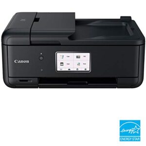 Canon TR8520 All-In-One Printer For Home Office |Wireless | Mobile Printing | Photo and Document Printing, AirPrint(R) and Google Cloud printing, Black