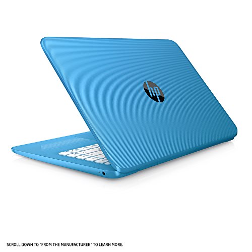 HP Model 2NV73UA#ABA 14" Stream 14-ax000 14-ax040nr LCD Notebook Intel Celeron N3060 Dual-core (2 Core) 4GB DDR3L SDRAM 64GB Flash Memory BrightView Aqua Blue