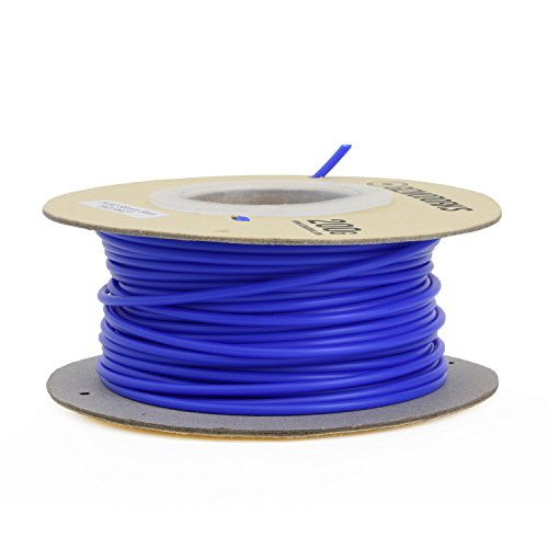 Gizmo Dorks PLA Filament for 3D Printers 3mm (2.85mm) 200g, Blue