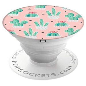 popsockets: collapsible grip & stand for phones and tablets - cactus pot