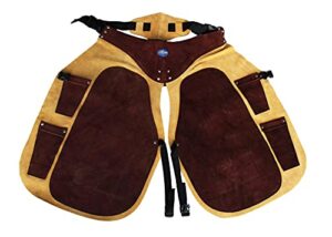 pro equine western leather fully adjustable horse farrier apron fits all 23116