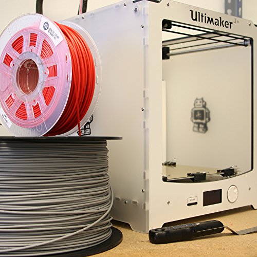 Gizmo Dorks PLA Filament for 3D Printers 1.75mm 5kg, White