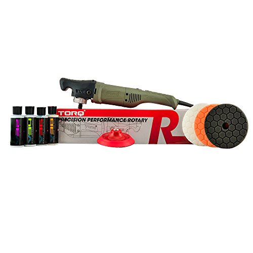 Torq Chemical Guys R Precision Power Rotary Polisher Kit - 9 Items